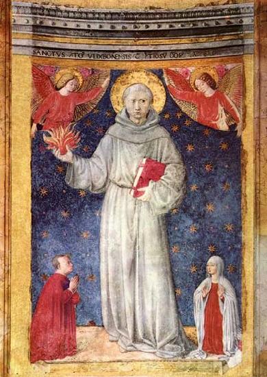 GOZZOLI, Benozzo St Anthony of Padua. France oil painting art